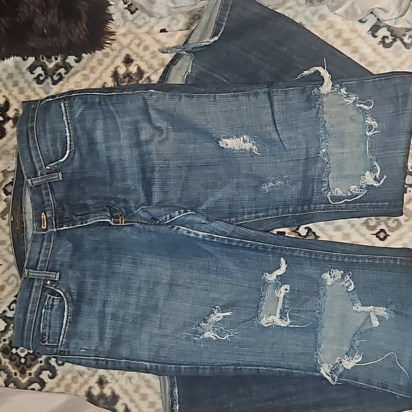 David Kahn distressed jeans - Picture 2 of 4